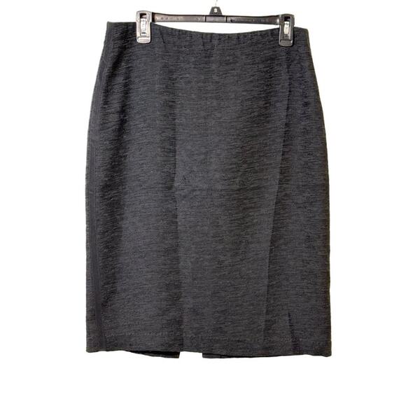 Nanette Lepore Skirt Knit Below Knee Elastic Waist Lined 10 - Picture 1 of 8